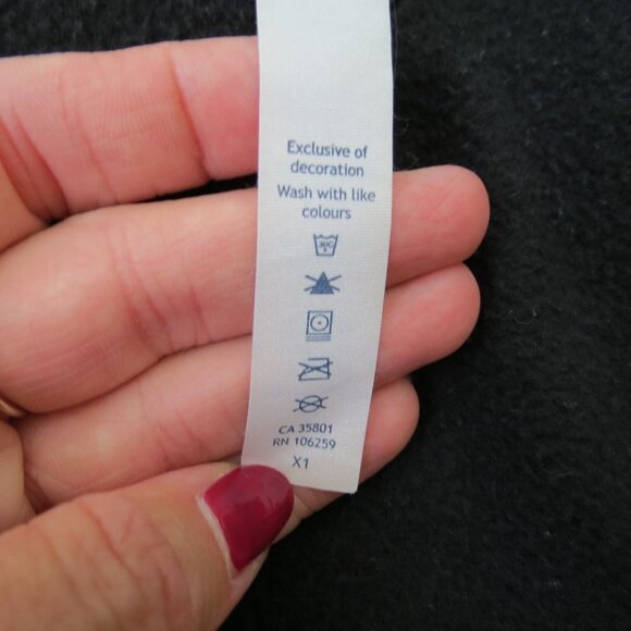 LULULEMON Women's Radiant Jacket II Black Cotton Fleece Zip Front Sweatshirt 4 - Picture 10 of 10